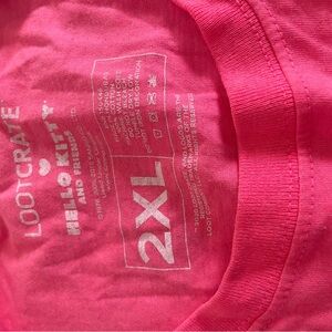 Hello Kitty Vibrant Pink Tee 2XL